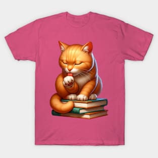 A Library Cat! T-Shirt